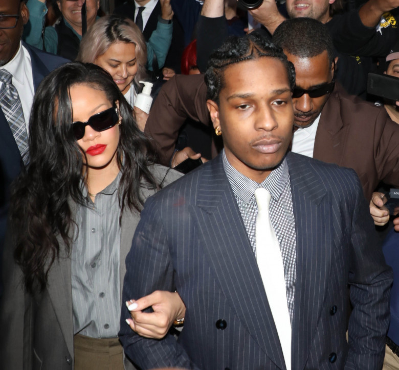 Not Guilty! A$AP Rocky and Rihanna depart after not guilty verdict in assault trial in LA