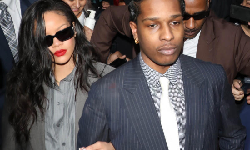 Not Guilty! A$AP Rocky and Rihanna depart after not guilty verdict in assault trial in LA