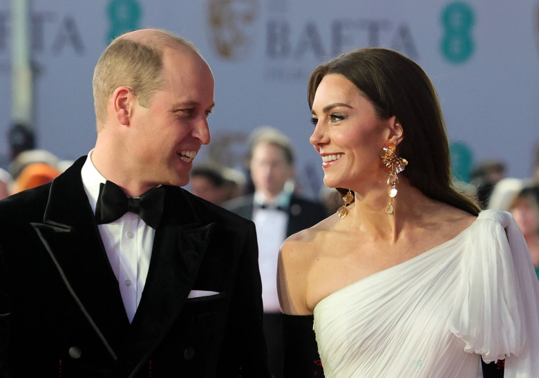 The Prince and Princess of Wales attend the BAFTA Film Awards