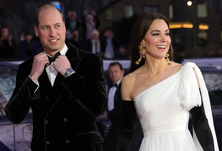 The Prince and Princess of Wales attend the BAFTA Film Awards