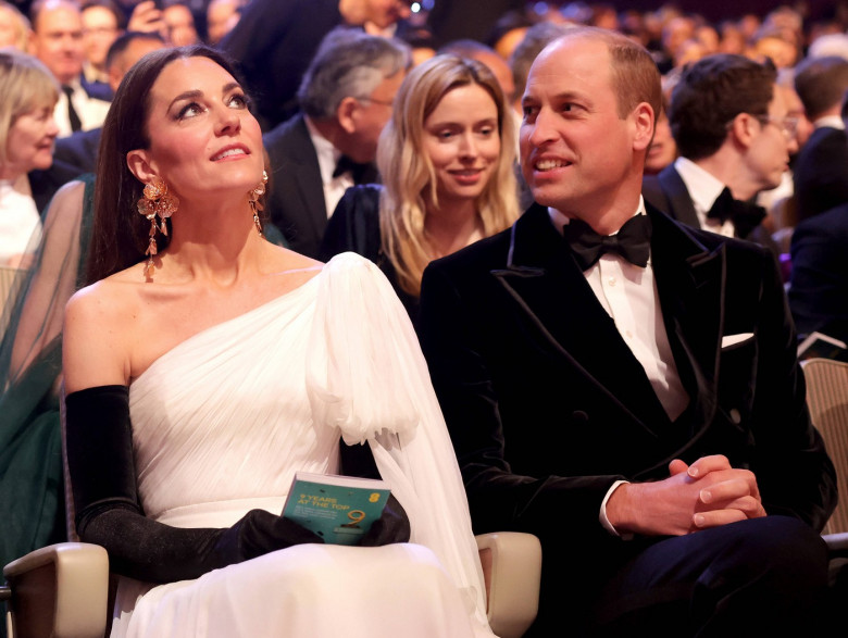 The Prince and Princess of Wales attend the BAFTA Film Awards