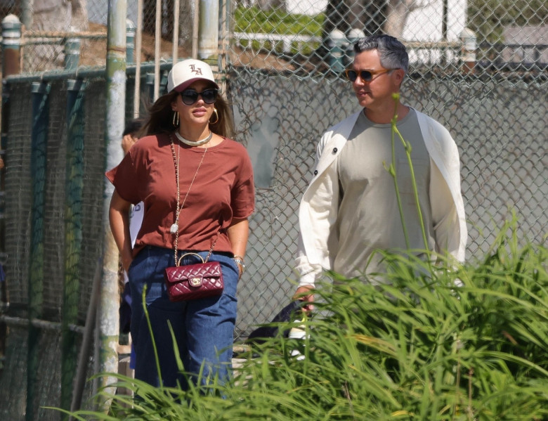 Jessica Alba and Cash Warren spotted at daughter’s tennis match in Santa Monica