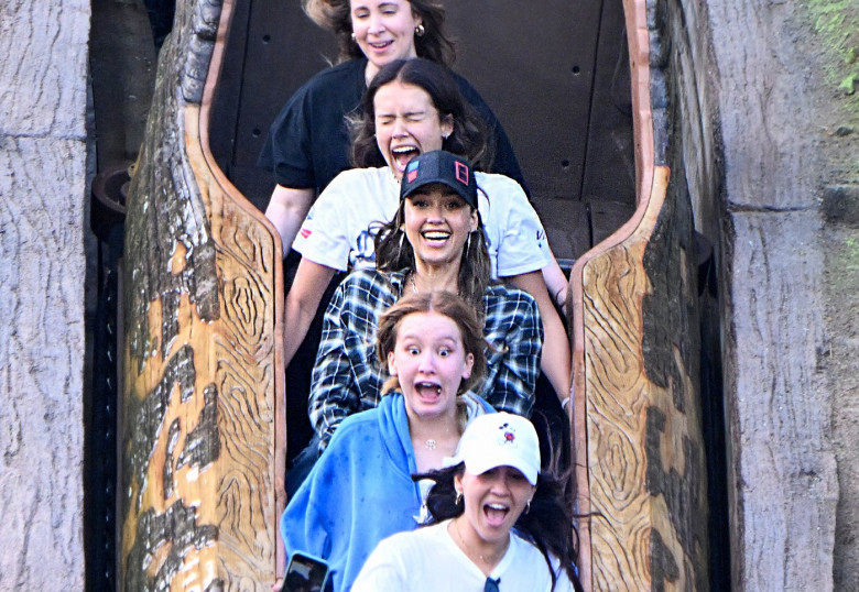 EXCLUSIVE: Jessica Alba and her family enjoy a fun day at the happiest place on Earth, Disneyland