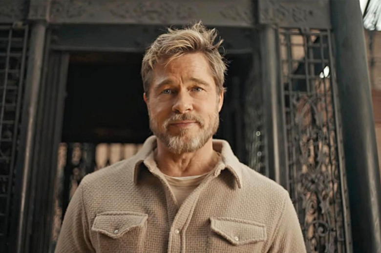 Brad Pitt in the Super Bowl 2025 video