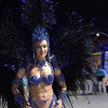 Irina Shayk a întors toate privile la Carnavalul de la Rio de Janeiro