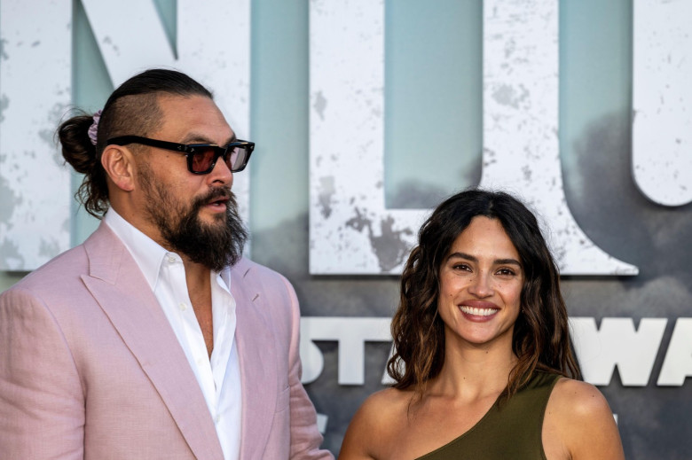 London, UK.  10 April 2025. Jason Momoa and Adria Arjona, as Bix Caleen, attend the UK premiere of Andor Season 2 at Lightroom, Kings Cross.  The series airs on 23 April.  Credit: Stephen Chung / EMPICS / Alamy Live News