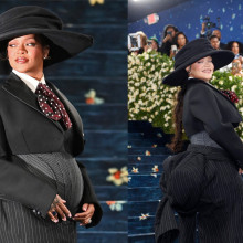 Rihanna, însărcinată cu al treilea copil! Apariție spectaculoasă la Met Gala 2025 alături de A$AP Rocky
