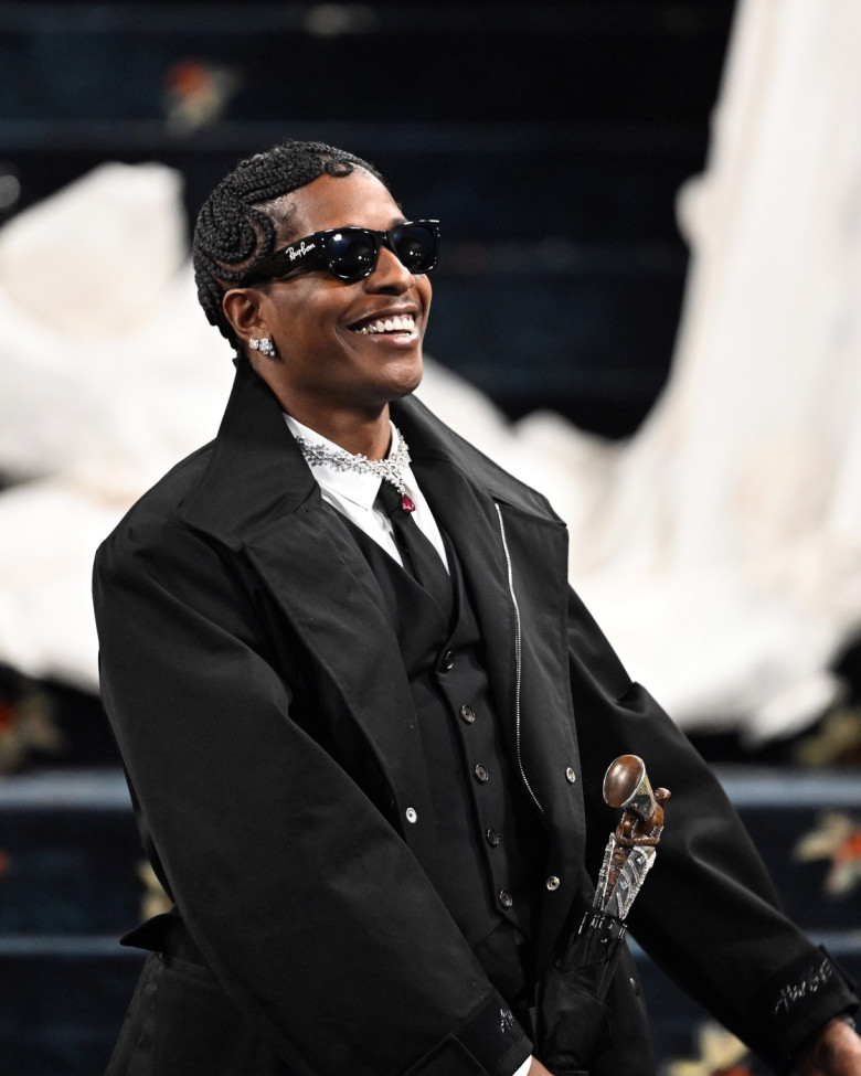 ASAP Rocky Arrives at the Met Gala 2025 in New York City