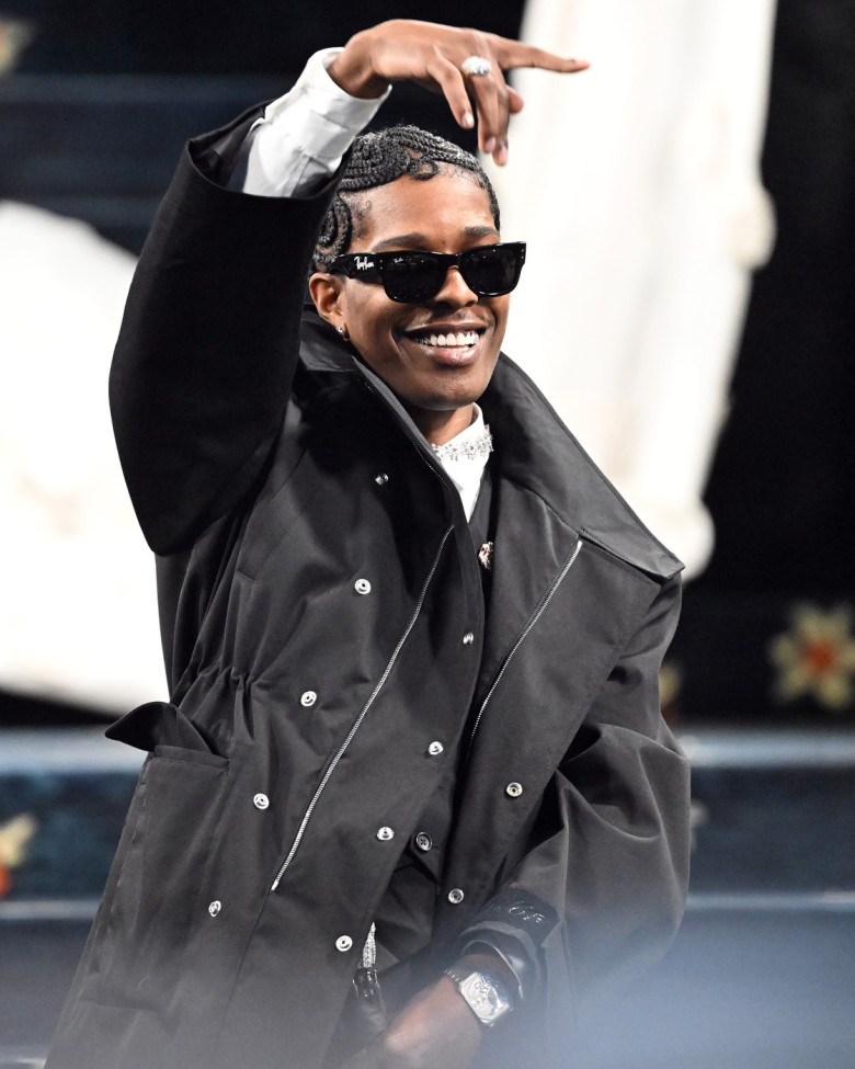 ASAP Rocky Arrives at the Met Gala 2025 in New York City