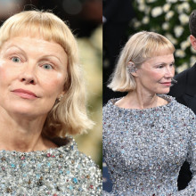 Pamela Anderson, de nerecunoscut la Met Gala 2025. Actrița a venit însoțită de fiul ei, Brandon, în vârstă de 27 de ani