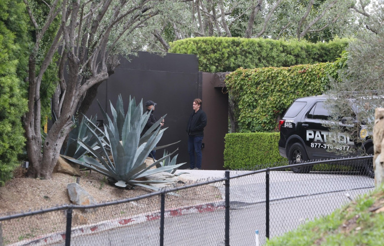 Casa lui Jennifer Aniston si a lui Justin Theroux din Bel Air // Sursă foto: Profimedia Images