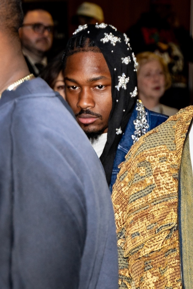 Cardi B and Stefon Diggs share a close moment as they leave Madison Square Garden
