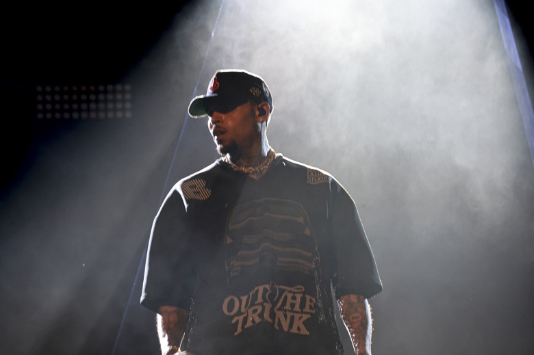 Chris brown show in sao paulo.