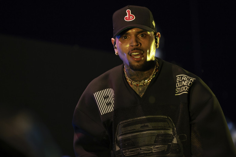 Chris brown show in sao paulo.