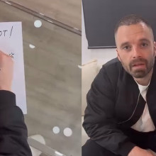 Sebastian Stan le transmite românilor să iasă la vot: „România, te iubesc! Hai la vot!”