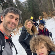 Sofia, fiica lui Dragoș Bucur și a Danei Nălbaru, nu locuiește cu părinții la țară: „Vine din când în când”