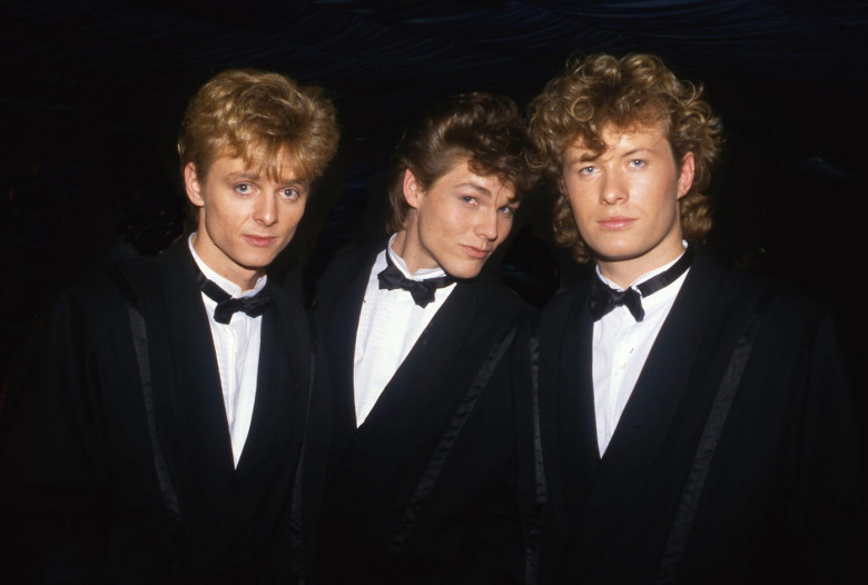 Norwegian pop group A-Ha  in Harrogate 1986
