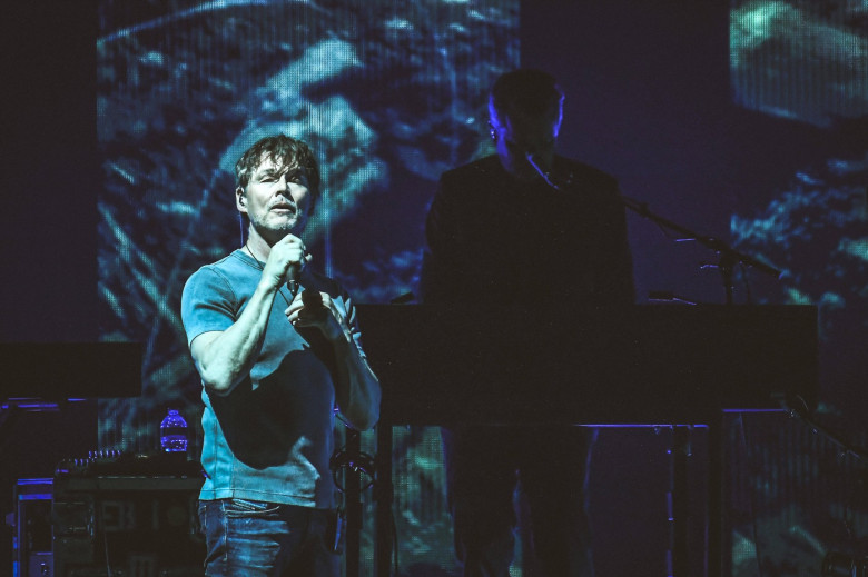 11.05.2022, xlakx, Entertaiment Musik Pop, a-ha emspor, v.l.Die norwegische Band a-ha um Saenger Morten Harket (M) trit