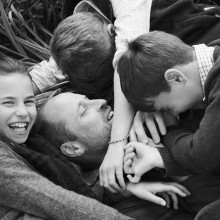 Prințul William, fotografii emoționante de Ziua Tatălui alături de cei trei copii