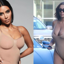 Bianca Censori, copia fidelă a lui Kim Kardashian: body nude și cizme de blană în Beverly Hills