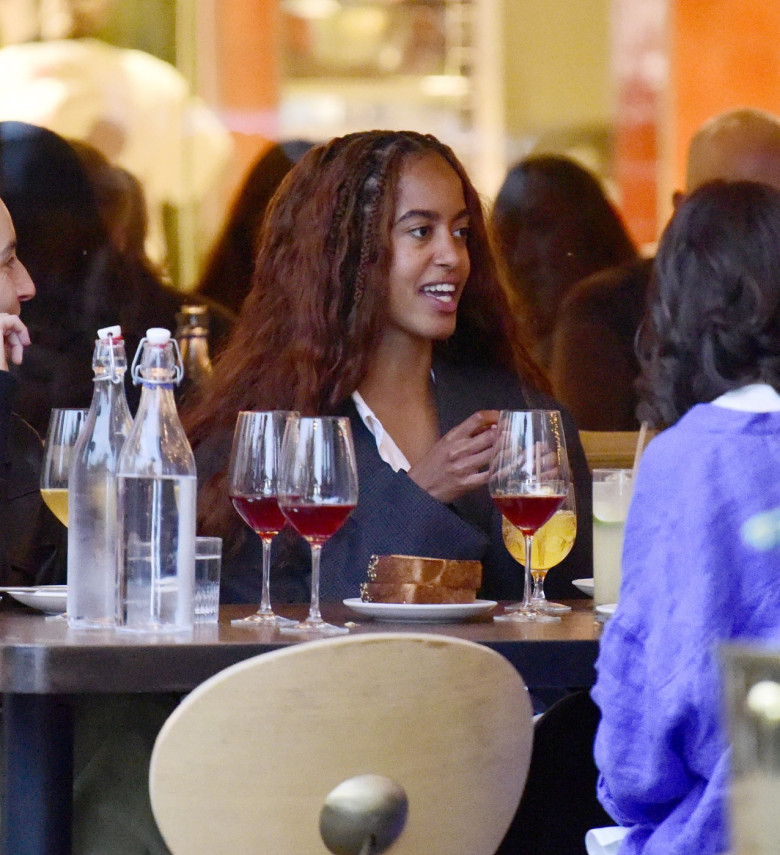EXCLUSIVE: Malia Obama Enjoys a Girls Night Out in Los Angeles