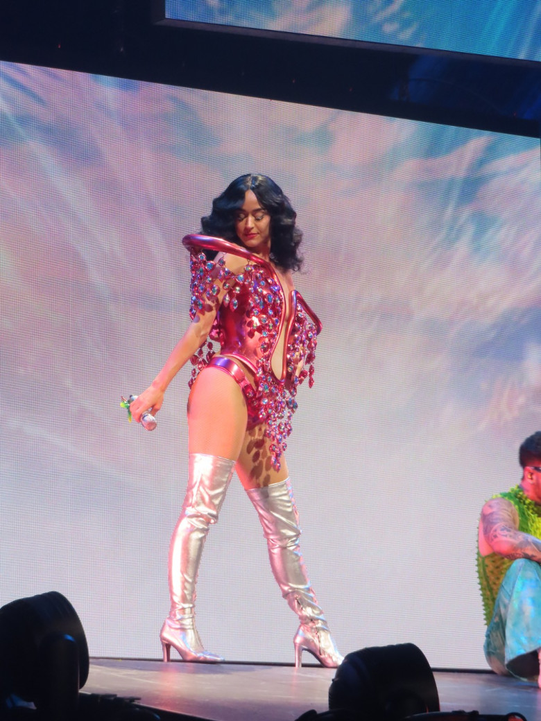 Katy Perry performs the opening show for her Lifetimes Tour in Sydney, Australia