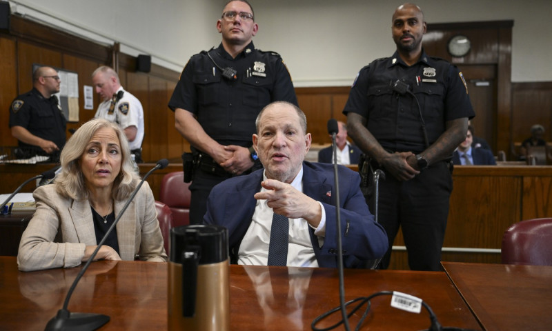 Harvey Weinstein Retrial at Manhattan Criminal Court in New York