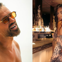 Florin Ristei, surprins ținându-se de mână cu Yasmin Awad la premiera filmului „F1”