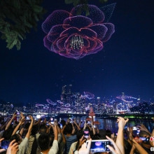 Spectacol uriaș de drone în China: Chongqing stabilește un nou record mondial Guinness