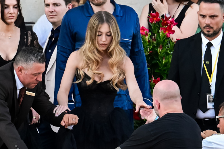 Jeff Bezos and Lauren Sŕnchez WeddingEvening Exits from Gritti HotelVenice, Italy