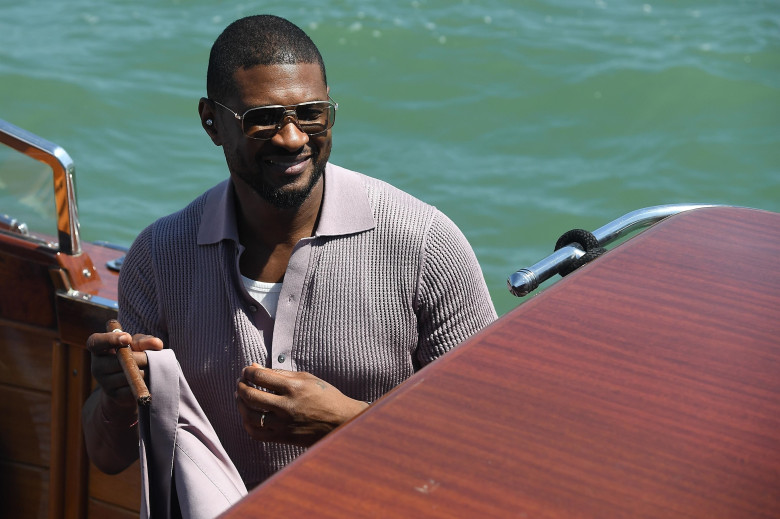 Orlando Bloom, Tony Gonzalez, and Usher spotted in Venice ahead of Bezos wedding