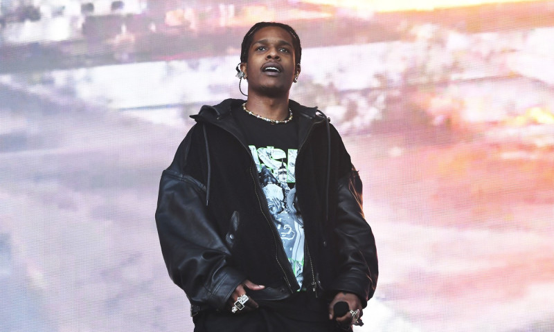 A$AP Rocky performing at Wireless Festival, Crystal Palace Park, London