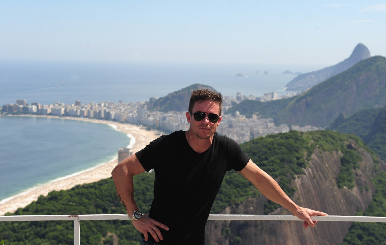 Felix Baumgartner Visits Sugar Loaf - 2013 Laureus World Sports Awards