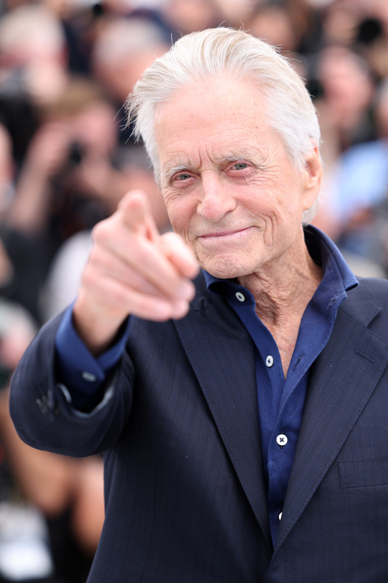 Michael Douglas, Honorary Palme D'Or Photocall - The 76th Annual Cannes Film Festival