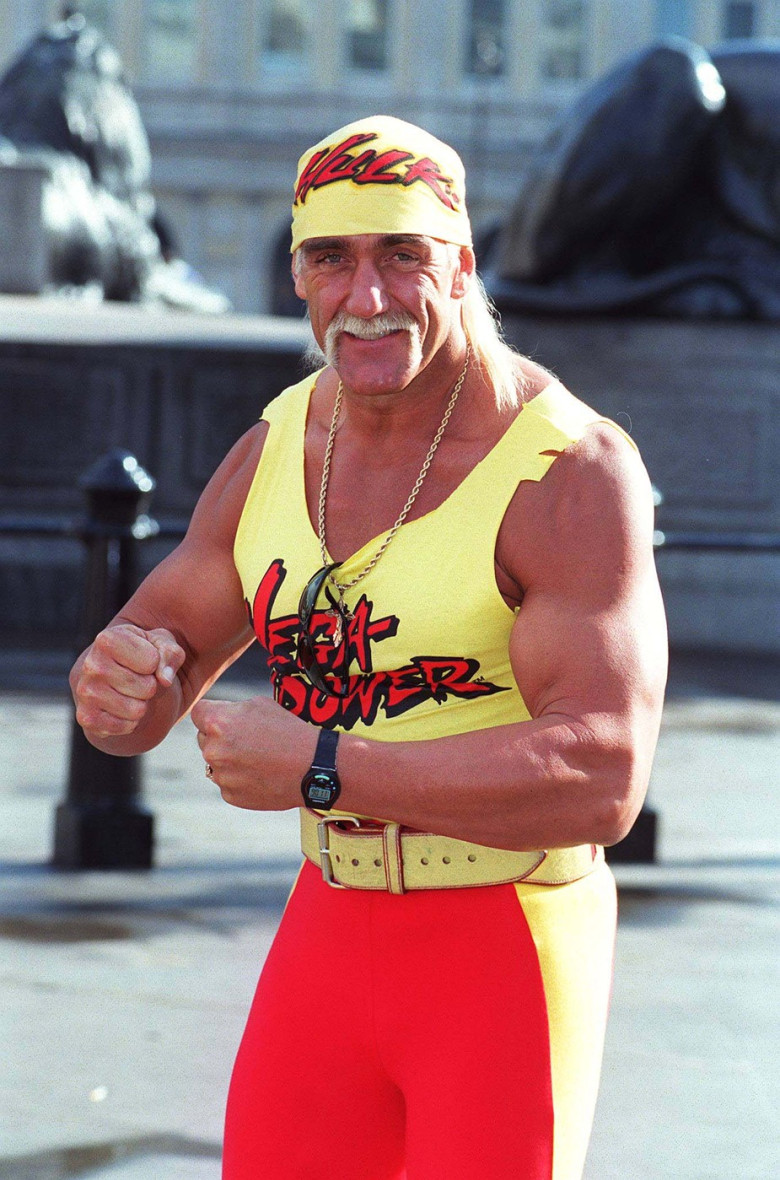 HULK HOGANAmerican Wrestler(Launching Megapower Ltd, a company making non-toxic, environmentally-friendly household cleaning products)COMPULSORY CREDIT: UPPA/PhotoshotPhoto UIW 011073/A-2123.02.1996