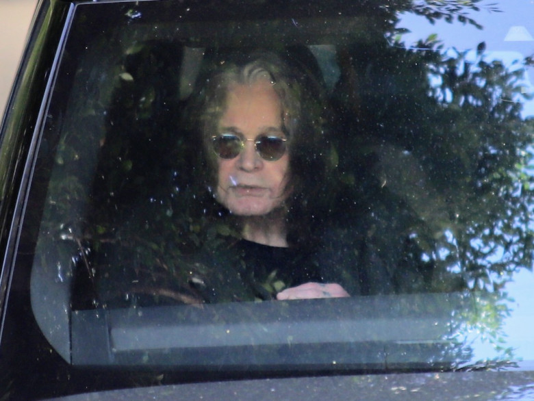 Ozzy Osbourne seen leaving the home amid wife Sharon's controversal allegations