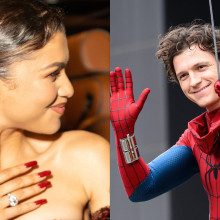 Tom Holland și Zendaya, apariție relaxată în Londra. Actrița și-a etalat inelul de logodnă de 200.000 $