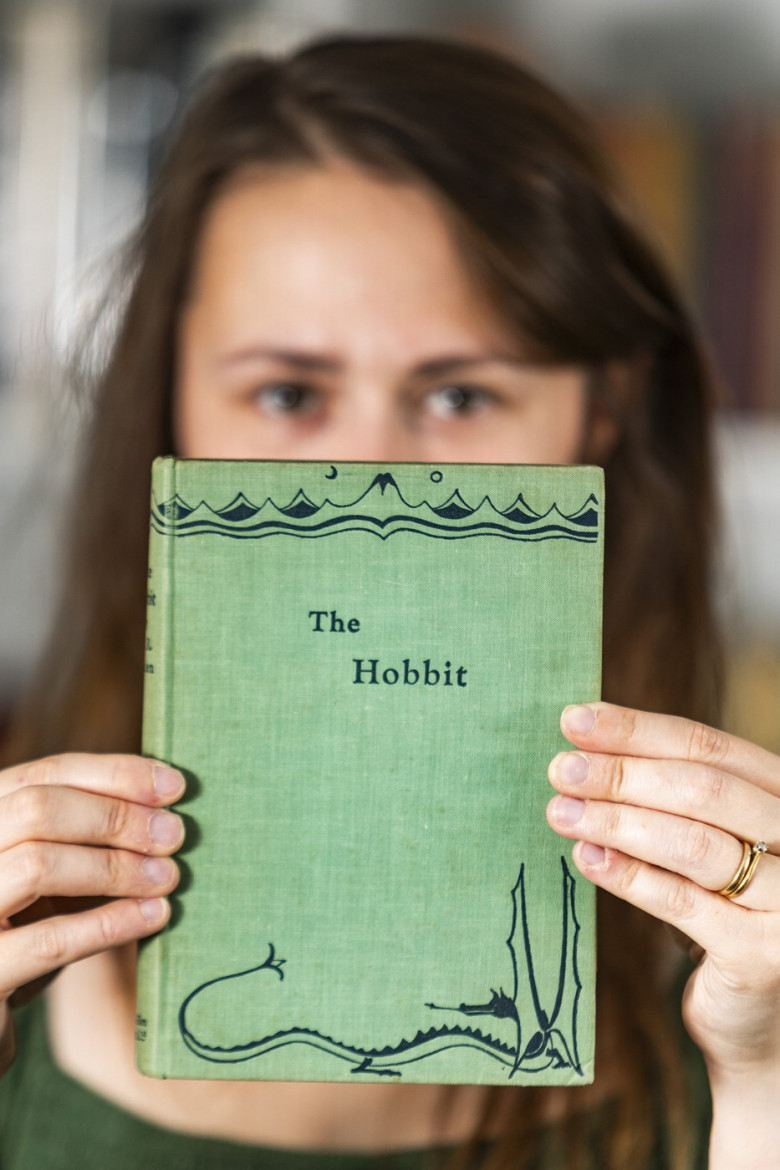 Holy grail first edition Hobbit book found during clearance being sold at auction