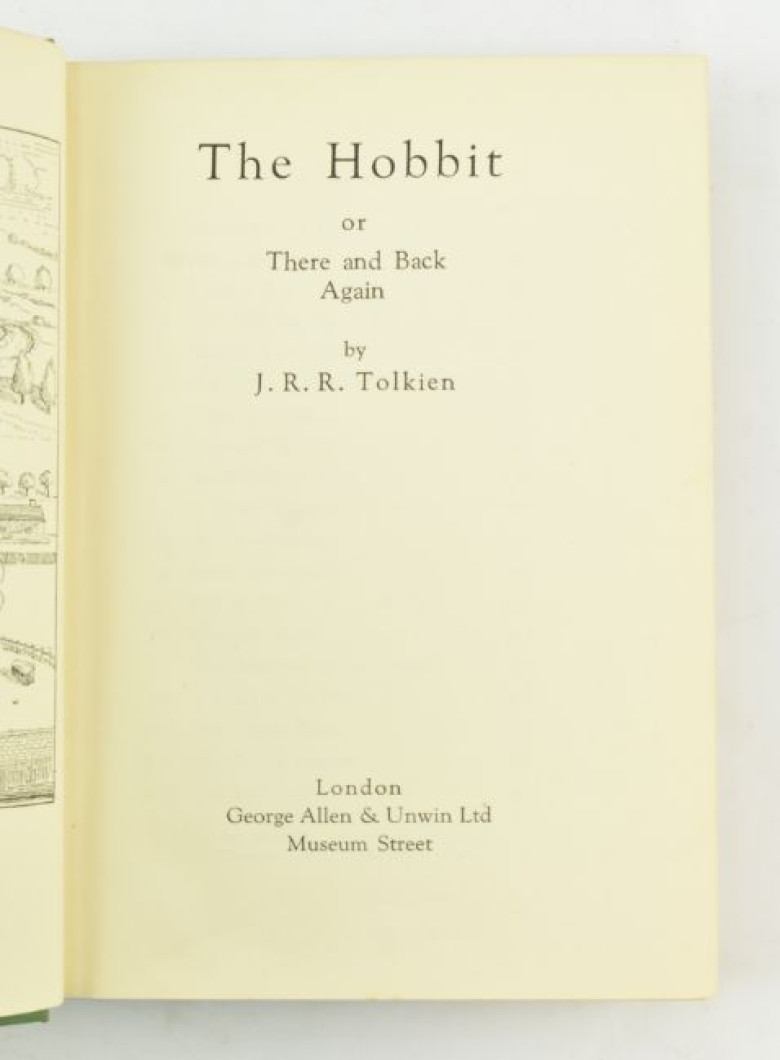 Holy Grail copy of The Hobbit sells for whopping Ł43,000 – over four times its estimate