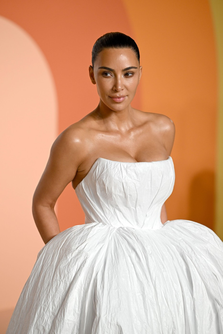 File photo dated 2/3/2025 of Kim Kardashian. "Skibidi", "tradwife", "delulu" and other slang terms popularised by social media are among thousands of new words to be added to the Cambridge Dictionary this year. Continued remote working has introduced term