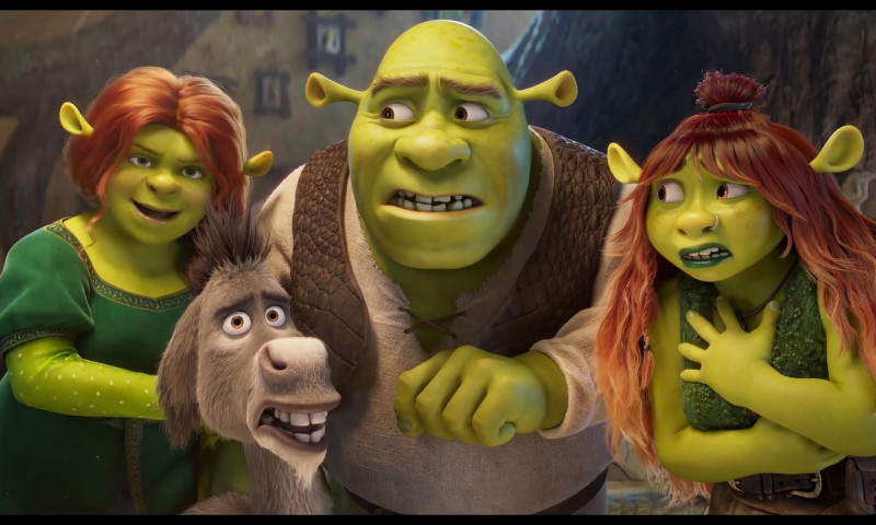 Shrek 5 cast includes Mike Myers (Shrek), Eddie Murphy (Donkey), Cameron Diaz (Princess Fiona), and Zendaya as Felicia