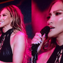 Jennifer Lopez, moment viral pe scenă cu un greiere uriaș. Reacția artistei a cucerit internetul