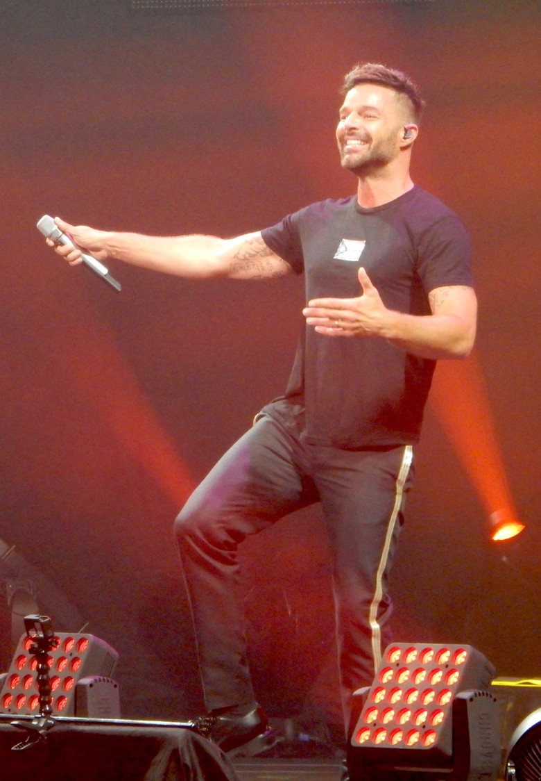 Ricky Martin Performs At The Jose Miguel Agrelot Coliseum In San Juan