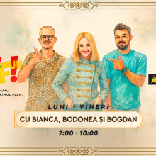 Din această toamnă, WTFun își reia locul în grila PRO FM, cu Bianca, Bodonea și Bogdan