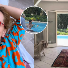 Cum arată casa de vacanță a Andreei Esca de la Nisa. Piscină, grădină spațioasă și amintiri de familie