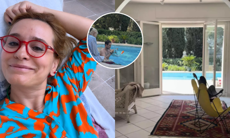 Cum arată casa de vacanță a Andreei Esca de la Nisa. Piscină, grădină spațioasă și amintiri de familie