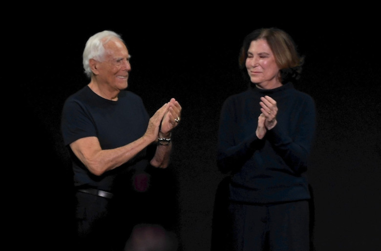 Emporio Armani Fashion Show during Milan Fashion Week