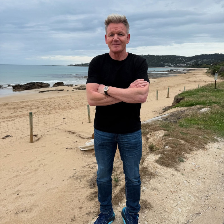 VIDEO: Missed catch! Gordon Ramsay ‘left reeling’ after after giant tuna worth Ł60,000 washes up near seaside home