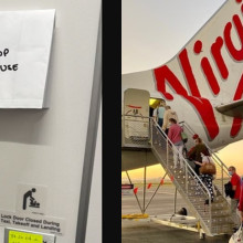 Incident neobișnuit la bordul unui zbor Virgin Australia. Pasagerii, rugați să urineze în sticle după defectarea toaletelor