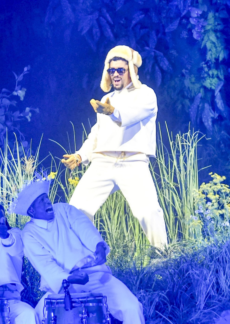 BAd Bunny on the last show of his residence in Puerto Rico